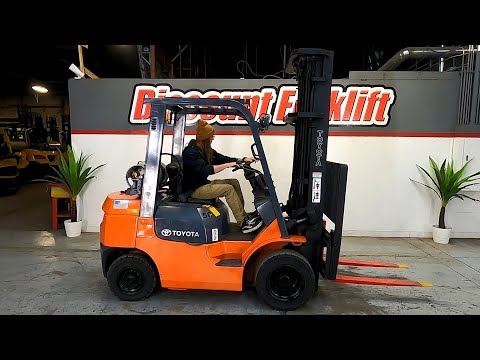 TOYOTA 7-Series 7FGU25 5,000lb LP (Propane) #5540 - Forklift for Sale