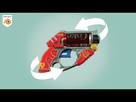 How to create turntable animation in Blender