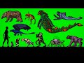 Hybrid Movie Monster Size Comparison Monster Animation