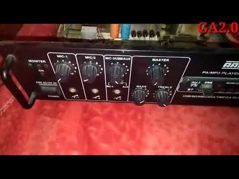 AARVEE amplifier repair.