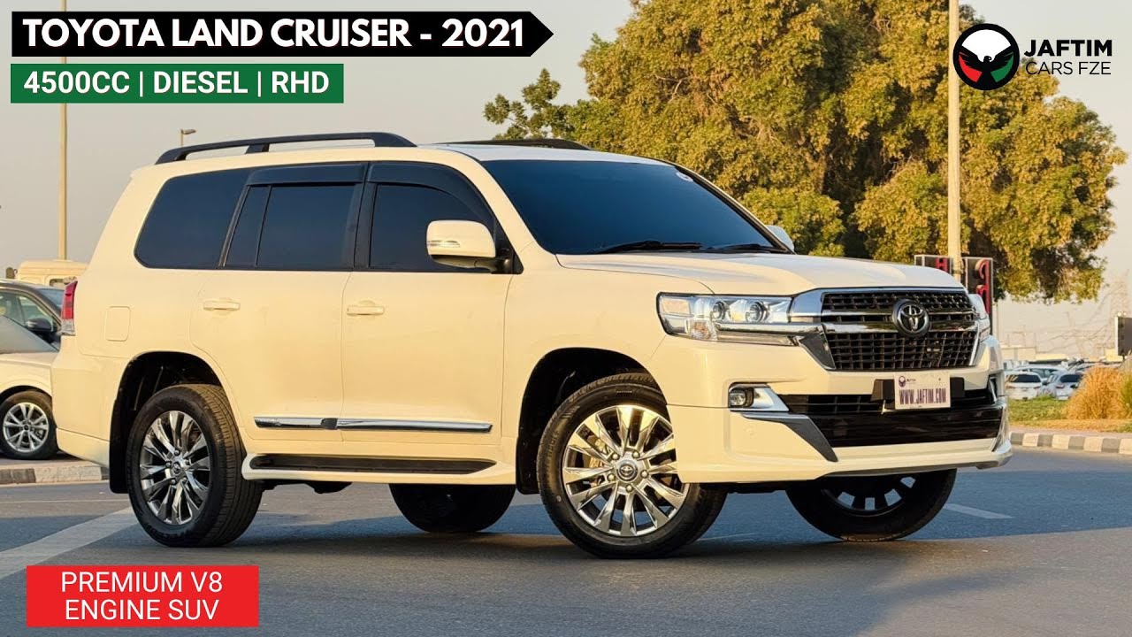 Toyota Land Cruiser PUSH START | V8 DIESEL ENGINE | SUNROOF | AUTOMATIC | PARKING SENSORS video