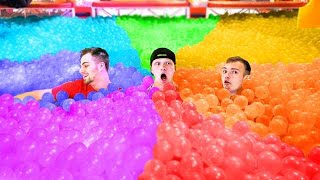 IMPOSSIBLE RAINBOW BALL HIDE &amp; SEEK!