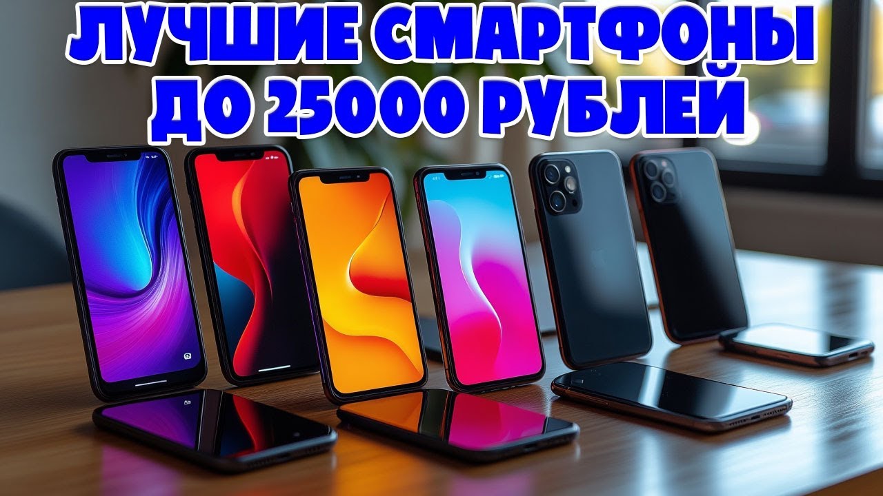ЛУЧШИЕ СМАРТФОНЫ ДО 25000 РУБЛЕЙ