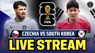 Czech Republic vs South Korea LIVE WATCH ALONG