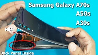 How To Open Samsung A30s / A50s / A70s Back Panel || Samsung A30s Teardown / Disassembly