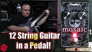 Video thumbnail for Digitech Mosaic : 12 String Guitar Pedal : Demo & Review by The Tone King