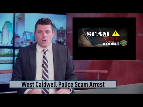NJ West Caldwell Police Make Phone Scam Arrest
