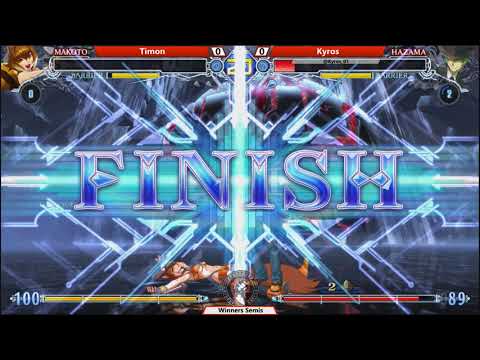 BlazBlue Central Fiction #28 WS   Timon VS Kyros