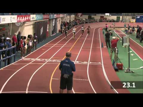 Girls 200m EE Heat 2 - New Balance Nationals Indoor 2013