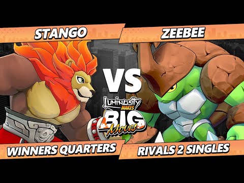 LMBM 2025 - Stango (Zetterburn) Vs. ZeeBee (Kragg) Rivals of Aether II - RoA2