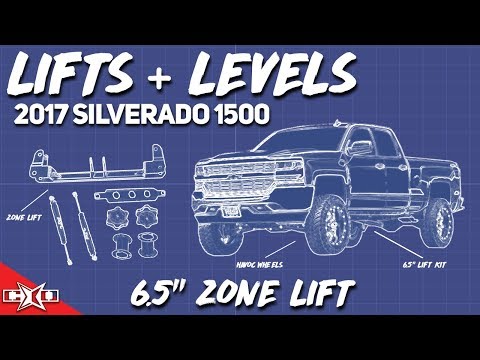 Lifts & Levels: 6.5” Zone Lift for 2014-2018 Chevy + GMC 1500