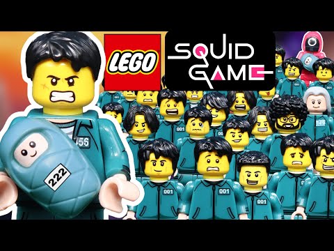 I Built EVERY Squid Game in LEGO...