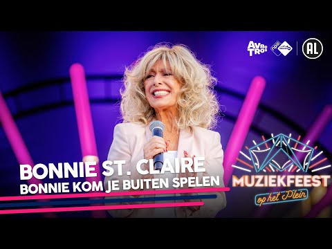 Bonnie st. Claire - Bonnie kom je buiten spelen • Muziekfeest op het Plein 2021 // Sterren NL