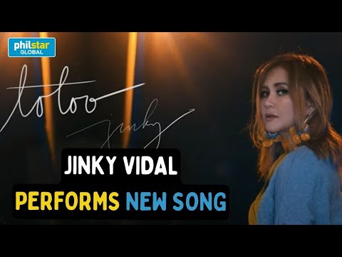 Jinky Vidal sings new song 'Totoo' composed by boyfriend Jeric Medina