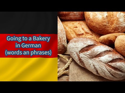 Indo à padaria em alemão | Aprenda alemão | Palavras, frases e diálogos | BÔNUS Tipos de pão