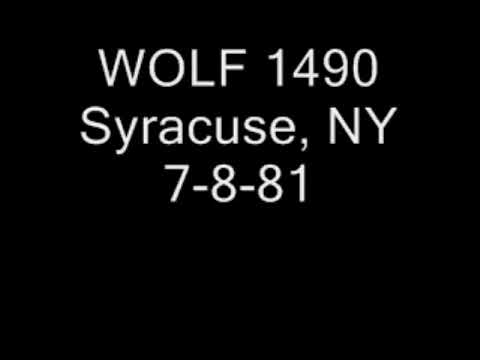 WOLF 1490 Syracuse 1981 DX aircheck
