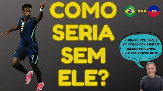 O que seria do ataque da seleção brasileira nesta Copa do Mundo sem Vinicius Júnior?