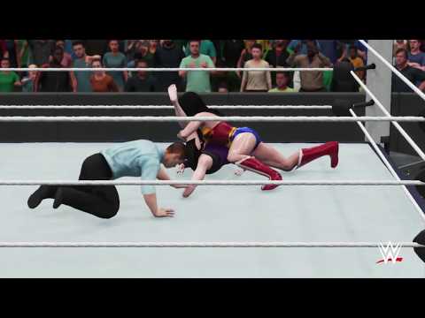 WWE 2K18 Wonder Woman vs. Lois Lane - The Battle For Superman Part 3:  2 Out Of 3 Falls