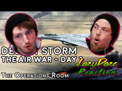 HISTORY ENTHUSIAST REACT: THE LONG-AWAITED DESERT STORM SERIES HAS BEGUN! "THE AIR WAR, DAY 1" ✈️🌪️🔥