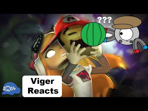 Viger Reacts to SMG4's "Mario's Mask of Madness"