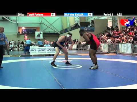 Tyrell Fortune vs. Nicholas Gajdzik at 2013 ASICS University Nationals - FS