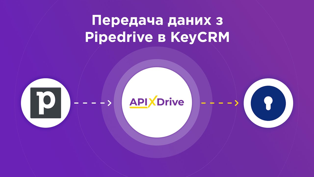 Як налаштувати вивантаження даних з Pipedrive у KeyCRM? Як налаштувати вивантаження даних з Pipedrive у KeyCRM?