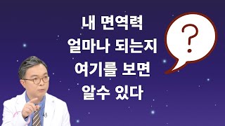 내 면역력은 과연 어느 정도일까 항상 의문이시죠? 여기를 보면 알수 있습니다. 면역력의 바로미터를 키우는 4가지 원칙