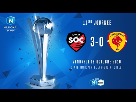 J11 | SO Cholet - Lyon Duchère AS (3-0), le résumé | National FFF 2019-2020
