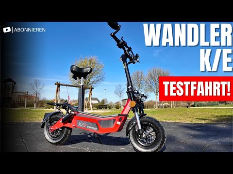 WANDLER K/E - ELEKTROROLLER IM TEST! 😲 | Top EROLLER 2025 🌟 #WandlerKE #Escooter #test #review