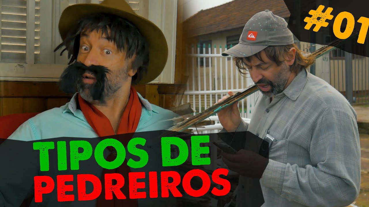 TIPOS DE PEDREIRO #01 - com o Pedreiro Dinei