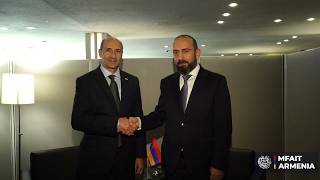 Հայաստանի ԱԳՄԱ նախարարի և Մալթայի արտաքին և եվրոպական գործերի նախարարի հանդիպումը