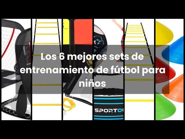 Vídeo relacionado con Jewaytec Set de Entrenamiento de Fútbol Agility Speed Ladder, Escalera de Coordinación 8m, 16 Conos Accesorios de Paracaidas Entrenamiento Futbol, Kit de Entrenamiento Futbol Niños y Adultos