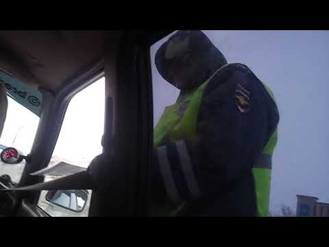 Алтайский край с.Поспелиха,ДПС проводят тест на алкоголь