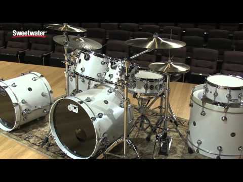 DW Performance Lacquer Series 5-piece Drum Kit Review by Sweetwater