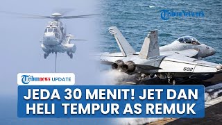 Hanya Jeda 30 Menit, Jet dan Helikopter Tempur AS Jatuh secara Misterius di Laut China Selatan