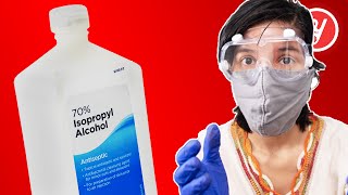 How To Use Isopropyl Alcohol Disinfectant (70% vs 91% vs 99%