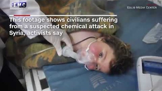 Syria chemical attack victims gassed as they slept