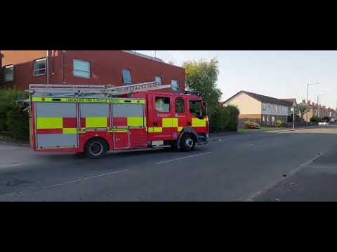 Fleetwood's First Pump Turnout - Lancashire Fire and Rescue Service