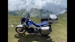 Honda Afrika Twin a kirgiz sztyeppéken