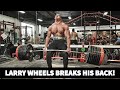 Larry Wheels Breaks His Back - RESPECT!
