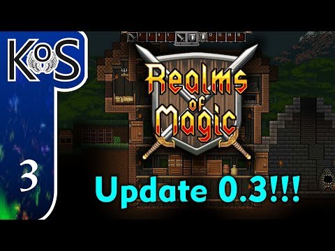Realms Of Magic Ep 3: SHOUTOUT & GETTING ON WITH QUESTS - (Early Access 0.3) Let's Play, Gameplay