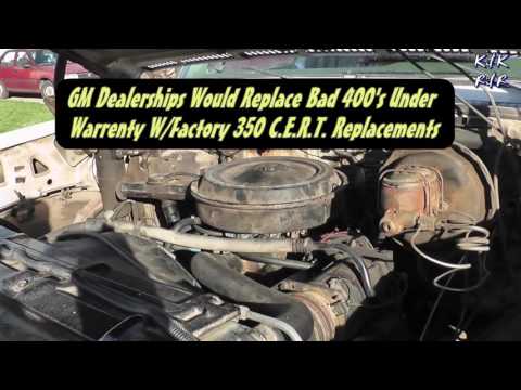 What Spun Rod Bearings Sound Like In A Chevy 5.7L 350/400 V8 1976 GMC 3/4 ton 4X4