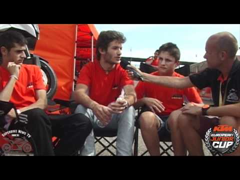 Manzaneque, Orellana, Garcia - KTM European Junior Cup - Misano