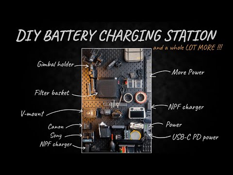Battery Charging Station for Your Studio | DIY with IKEA | How to