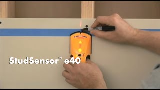 How to Use a Zircon StudSensor e40 Stud Finder to Find Wall Studs