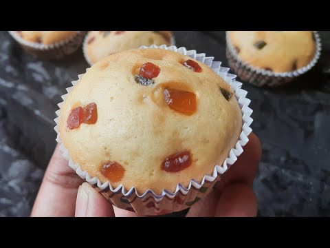Trutti Frutti Cup Cakes making Tutorial by Afsana