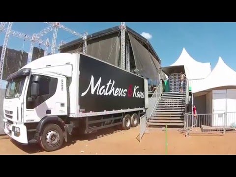 Bastidores do Show - Matheus & Kauan Bragança Paulista/SP