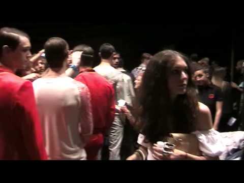 Backstage John Richmond Spring-Summer 2015