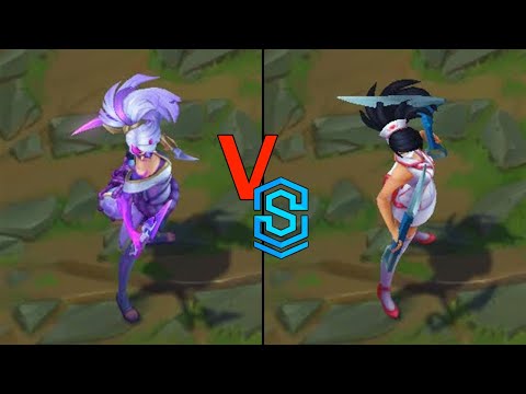 Spirit Blossom Akali VS Nurse Akali