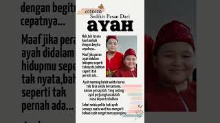 Download lagu Pesan Ayah Buat Jagoan Kembar Ku #pesanayah #storywa #ayahdananak #quotes #status mp3